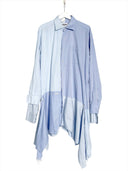 RE:BUILT Button Down Asymmetric Dress