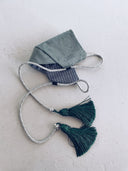 Face Mask - Green Corduroy