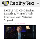 Yahoo Entertainment - RealityTea - Interview w/ Natashia.