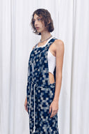 Patchwork Denim Overalls