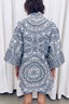 Happi Jacket - Linen Porcelain Print