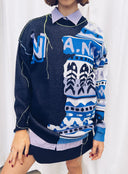 Collegiate Fair Isle Cotton Sweater
