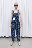 Patchwork Denim Overalls