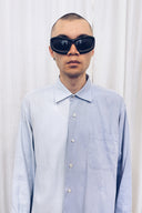 RE:BUILT Button Down Asymmetric Dress