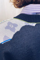 Collegiate Fair Isle Cotton Sweater