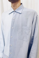 RE:BUILT Button Down Asymmetric Dress