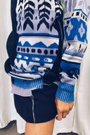 Collegiate Fair Isle Cotton Sweater