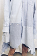 RE:BUILT Button Down Asymmetric Dress
