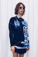 Collegiate Fair Isle Cotton Sweater