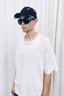 Ball & Chain Hat - Black w/ Pearls