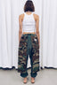 RE:BUILT Camo Wide Leg Cargo Pant