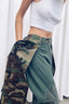 RE:BUILT Camo Wide Leg Cargo Pant