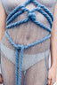 Chainmail Maxi Crystal Dress w/ Shabori Rope Harness