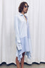 RE:BUILT Button Down Asymmetric Dress