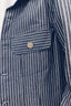Ticker Stripe Indigo Denim Jacket