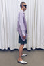 RE:BUILT Button Down Corded Tunic - Purple