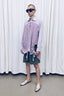 RE:BUILT Button Down Corded Tunic - Purple