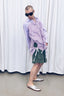 RE:BUILT Button Down Corded Tunic - Purple