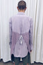 RE:BUILT Button Down Corded Tunic - Purple