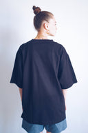 NATASHIA. Logo Tee - Black