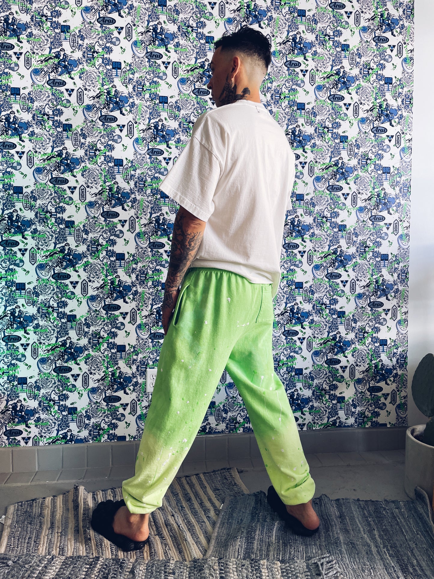 Artist Sweatpants - Neon Ombre