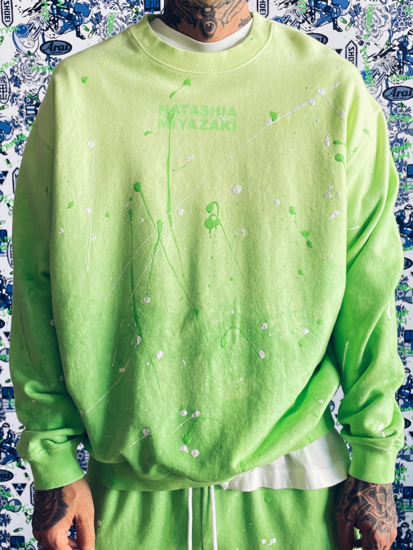 Artist Sweatshirt - Neon Ombre