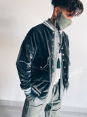 Face Mask - Green Corduroy