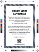 Hickory Denim Happi Kimono